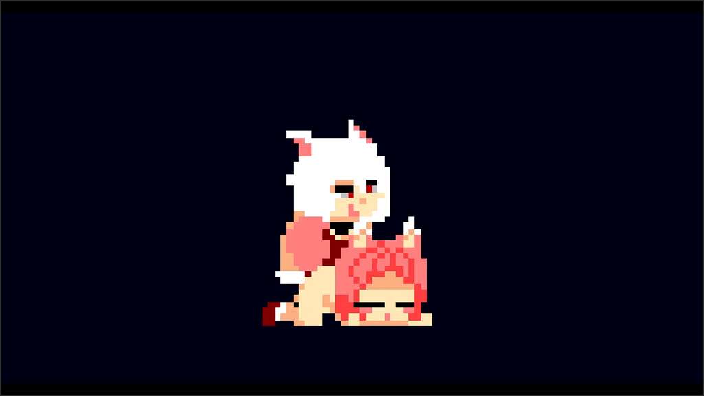 Anime Girl wichst ihn mit Hand und Möse ab