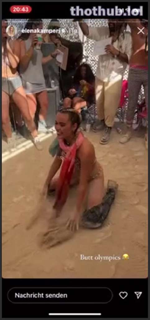 Elena Kamperi, die blonde Teresa Lynn, fickt heimlich mit einem deutschen Schwanz