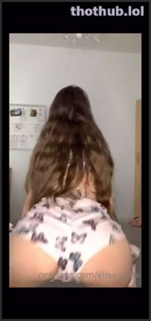 Elisa Aline mit gewaltigen Arschbacken
